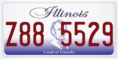 IL license plate Z885529