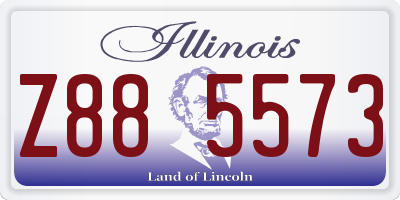 IL license plate Z885573