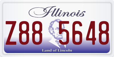 IL license plate Z885648