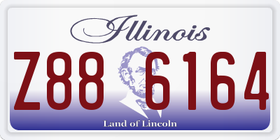 IL license plate Z886164