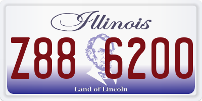 IL license plate Z886200