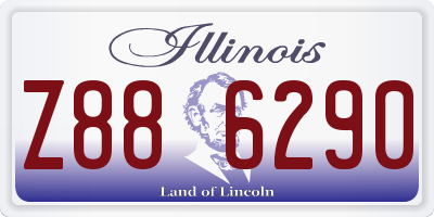 IL license plate Z886290
