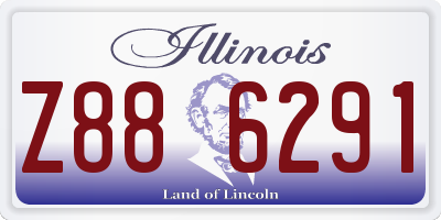 IL license plate Z886291