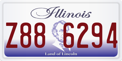 IL license plate Z886294