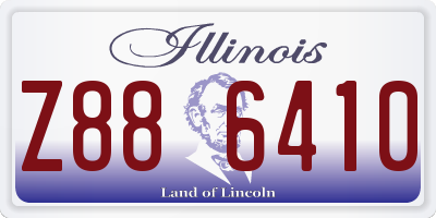 IL license plate Z886410