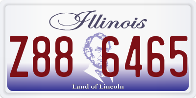 IL license plate Z886465