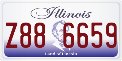 IL license plate Z886659