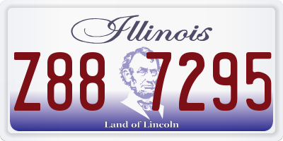 IL license plate Z887295