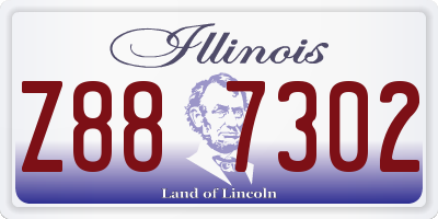 IL license plate Z887302