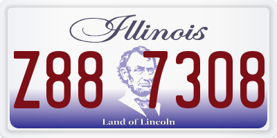 IL license plate Z887308