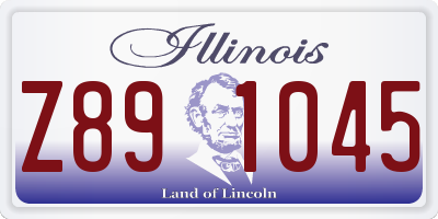 IL license plate Z891045