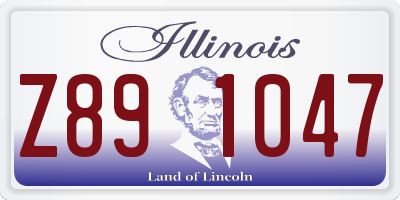 IL license plate Z891047