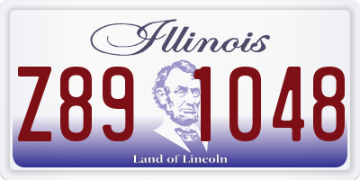 IL license plate Z891048