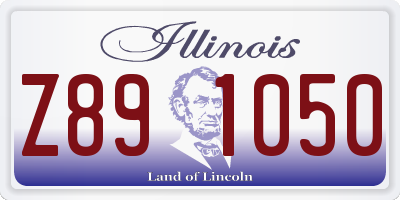 IL license plate Z891050