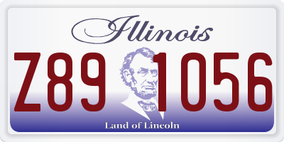 IL license plate Z891056