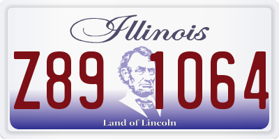 IL license plate Z891064