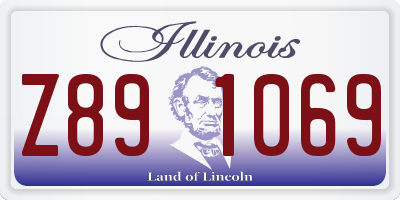 IL license plate Z891069