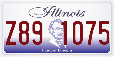 IL license plate Z891075