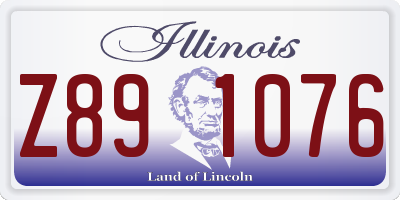 IL license plate Z891076