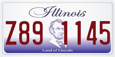 IL license plate Z891145