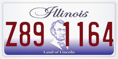IL license plate Z891164