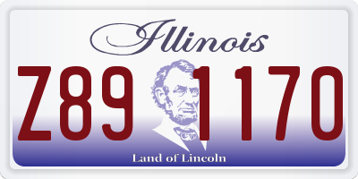 IL license plate Z891170