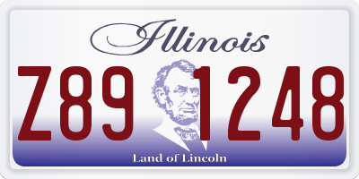 IL license plate Z891248
