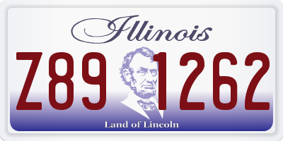 IL license plate Z891262