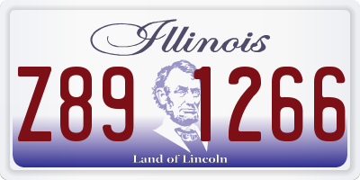 IL license plate Z891266