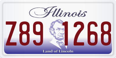 IL license plate Z891268