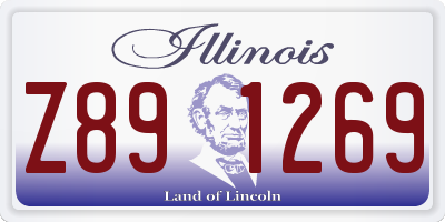 IL license plate Z891269