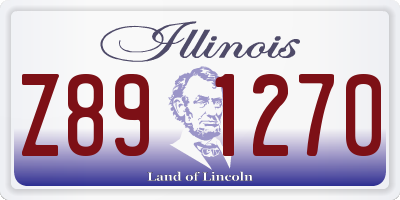 IL license plate Z891270