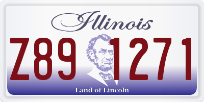 IL license plate Z891271