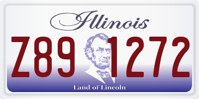 IL license plate Z891272