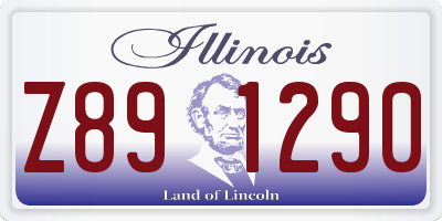 IL license plate Z891290
