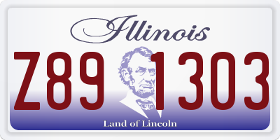 IL license plate Z891303