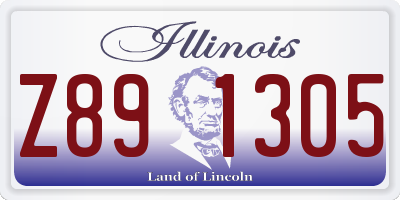 IL license plate Z891305