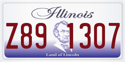 IL license plate Z891307