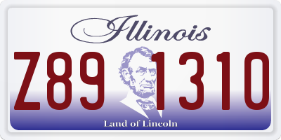 IL license plate Z891310