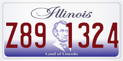 IL license plate Z891324