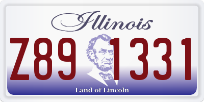 IL license plate Z891331