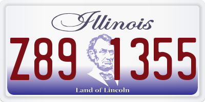 IL license plate Z891355