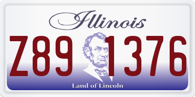 IL license plate Z891376