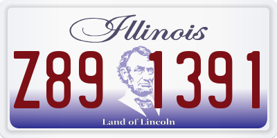 IL license plate Z891391