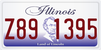 IL license plate Z891395