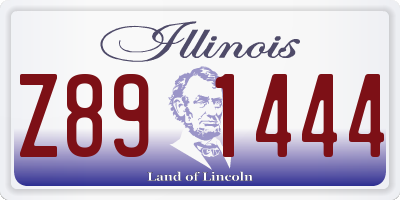 IL license plate Z891444