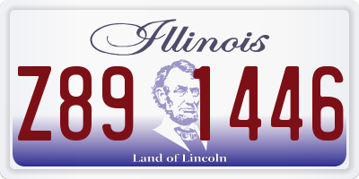 IL license plate Z891446