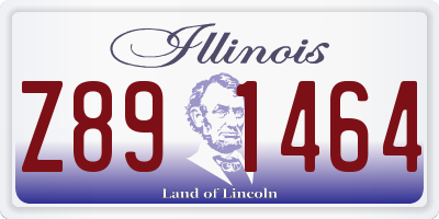 IL license plate Z891464