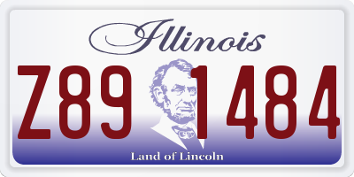IL license plate Z891484