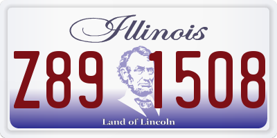 IL license plate Z891508